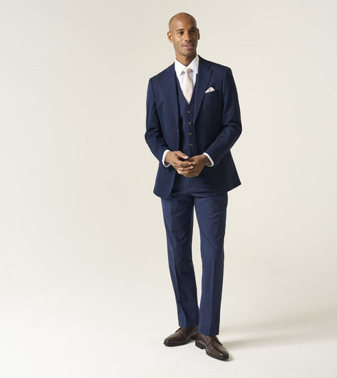Skopes Caspian Suit Tailored Jacket Navy Blue MM30213